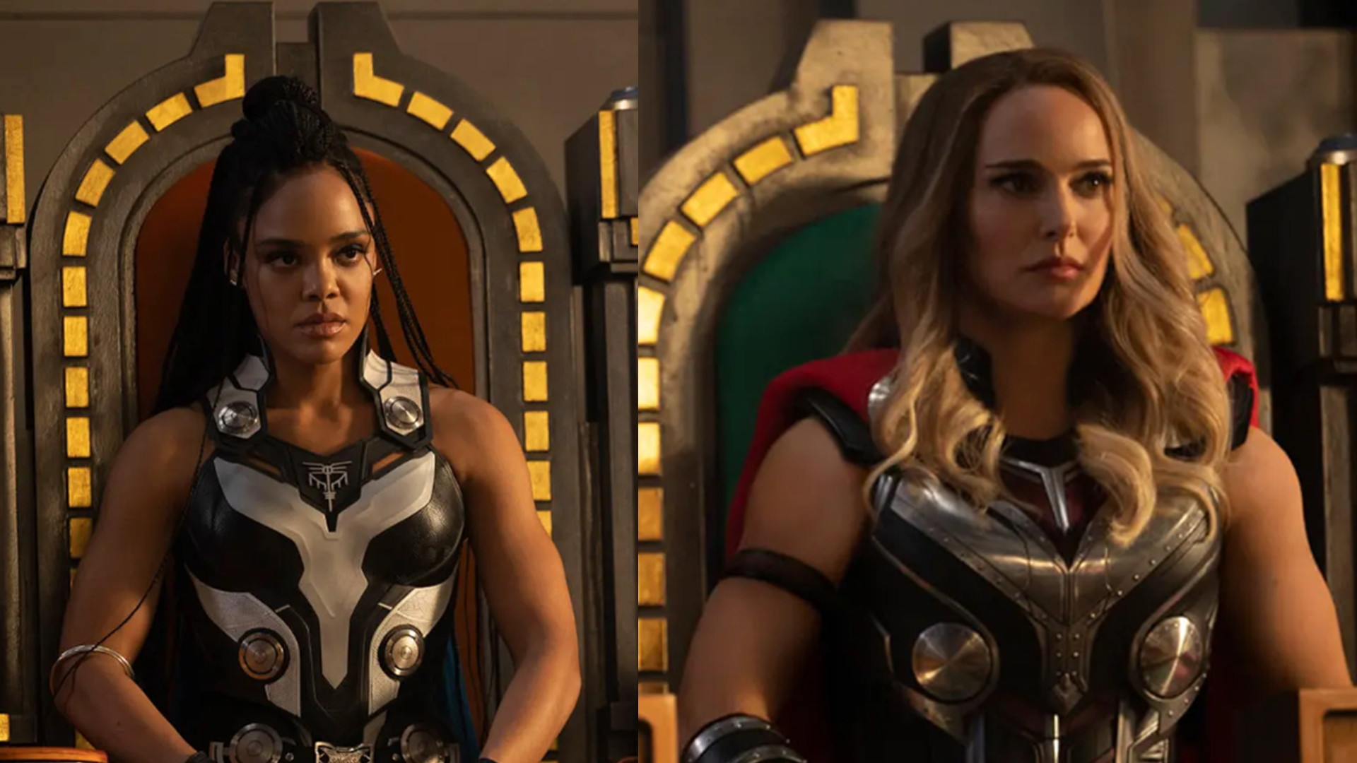 Thor: Love and Thunder, Natalie Portman, Mighty Thor, Tessa Thompson, King Valkyrie